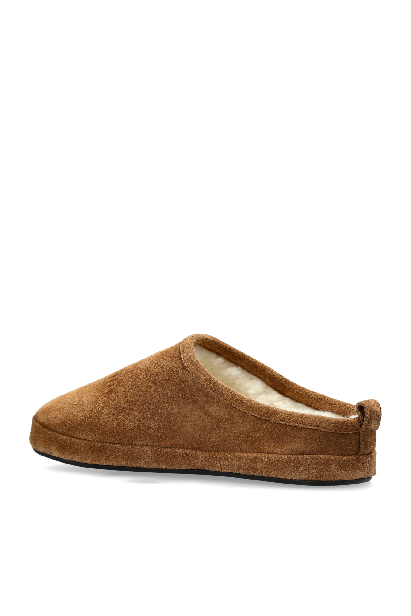 サンダル・ミュール BALENCIAGA Camel suede Alaska Soft slippers Alaska suede slippers in brown - Balenciaga | Mytheresa